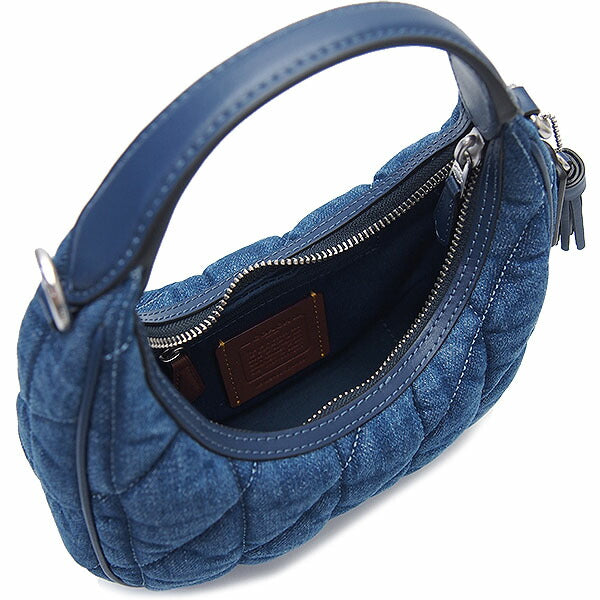 Carmen Mini Crossbody Bag With Quilting Denim