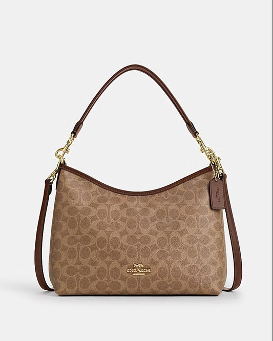 Laurel Shoulder Bag In Signature Canvas CV975