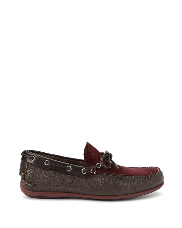 Mango Leather Driver Shoes