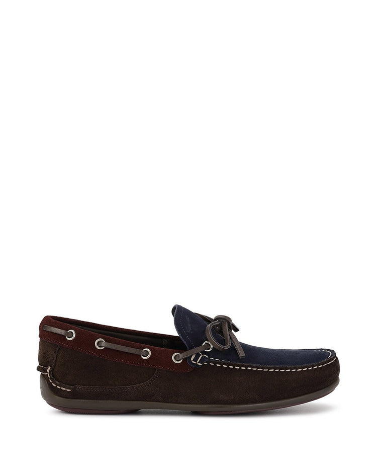 Mango Suede Driver Shoes