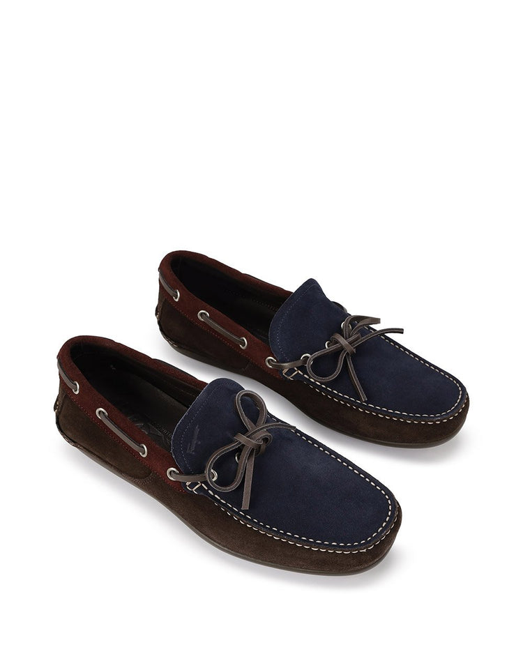 Mango Suede Driver Shoes