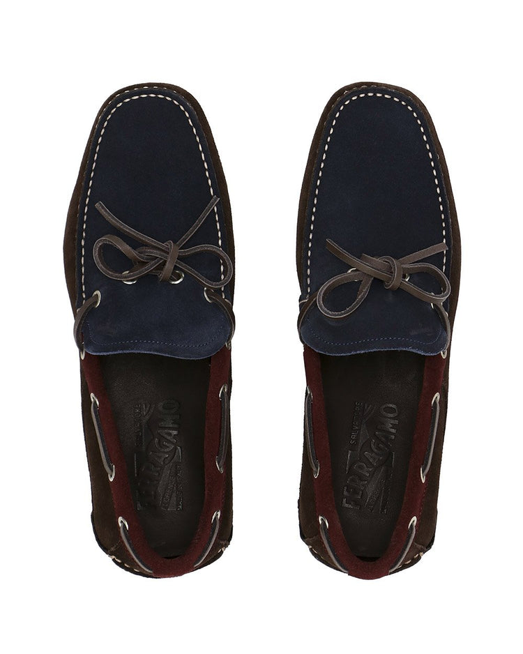 Mango Suede Driver Shoes