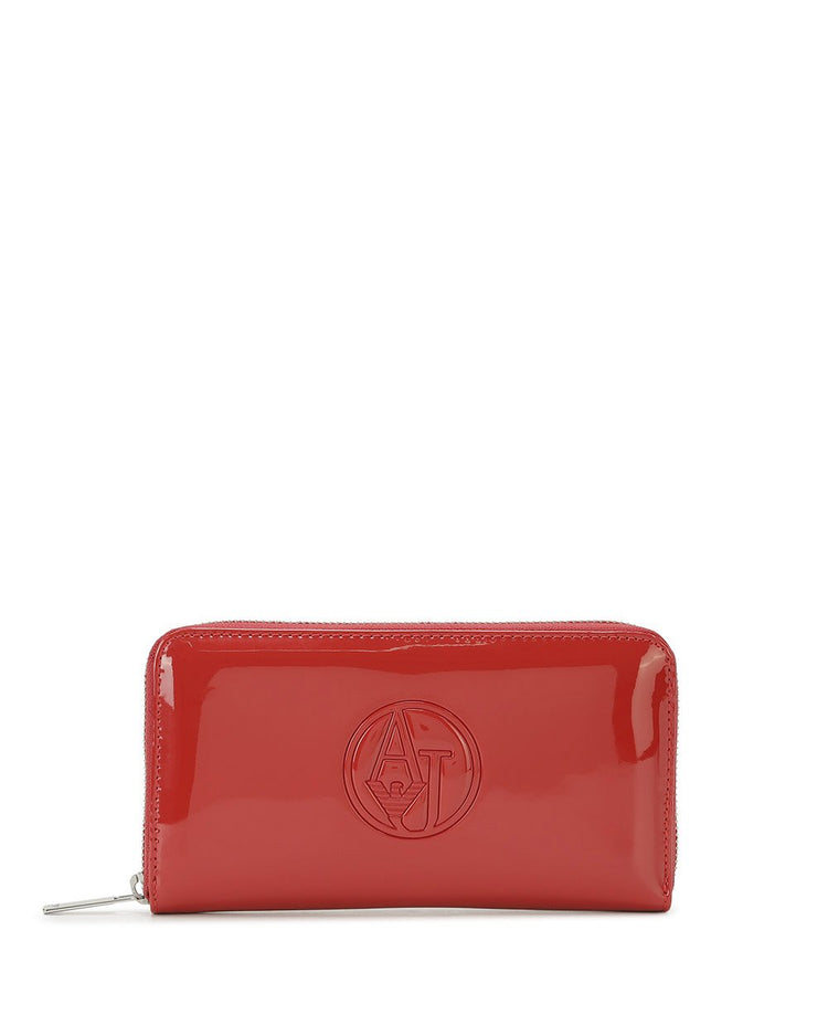 Patent Leather Long Wallet
