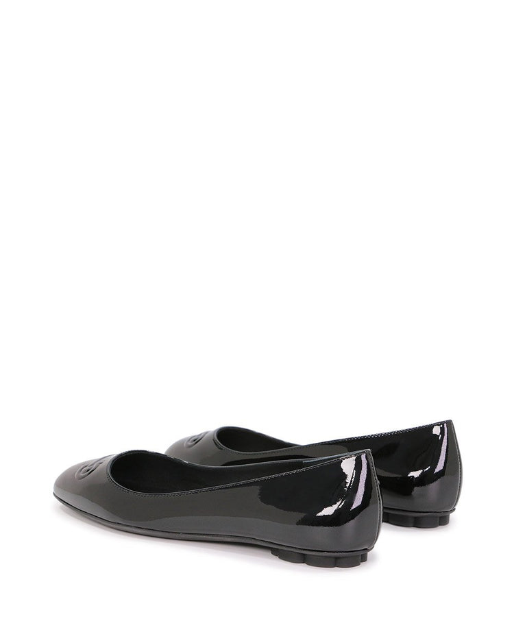 BRONI Patent Leather Ballet Flats - ISSI Outlet