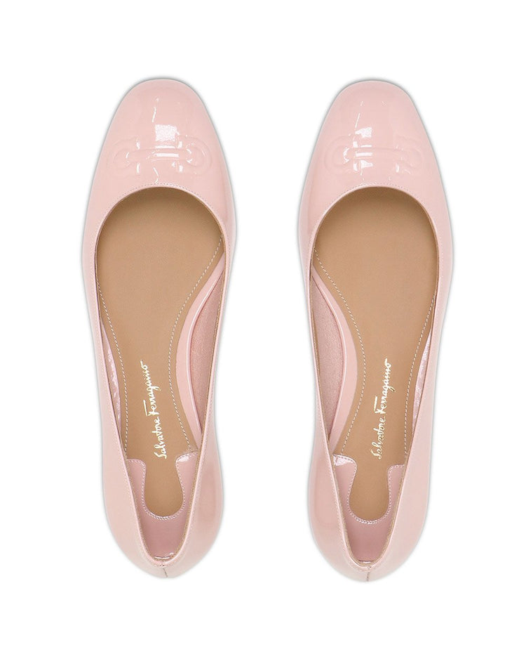 BRONI 1CM BONBON Patent Leather Flats - ISSI Outlet
