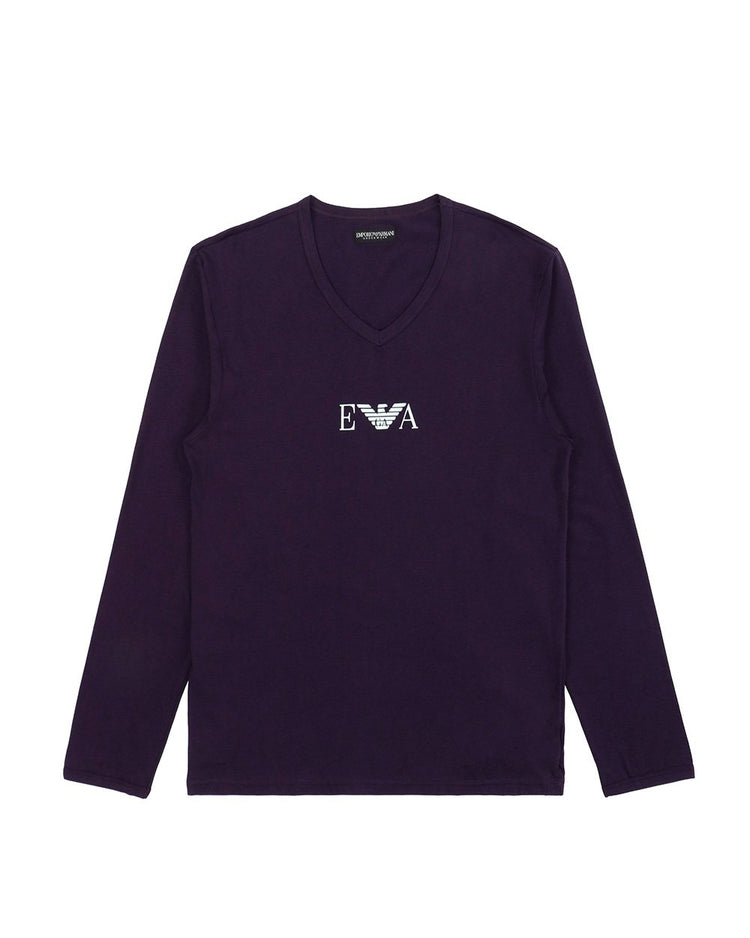 EA Logo Cotton T-Shirt