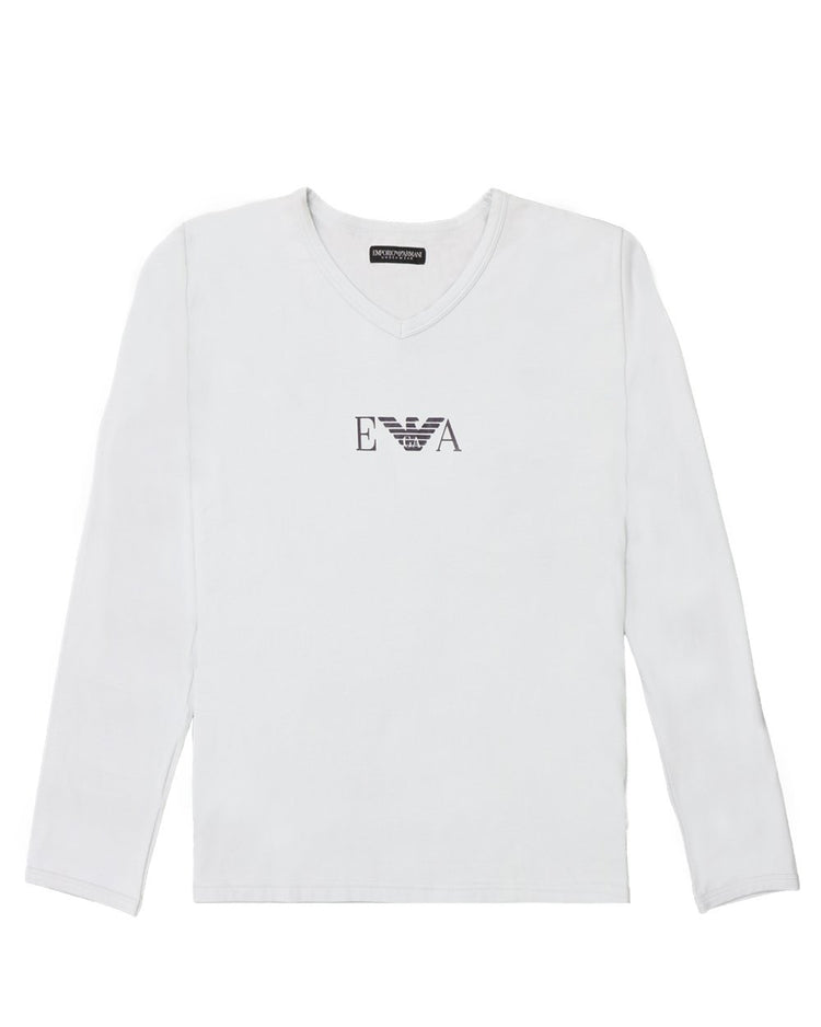 EA Logo Cotton T-Shirt