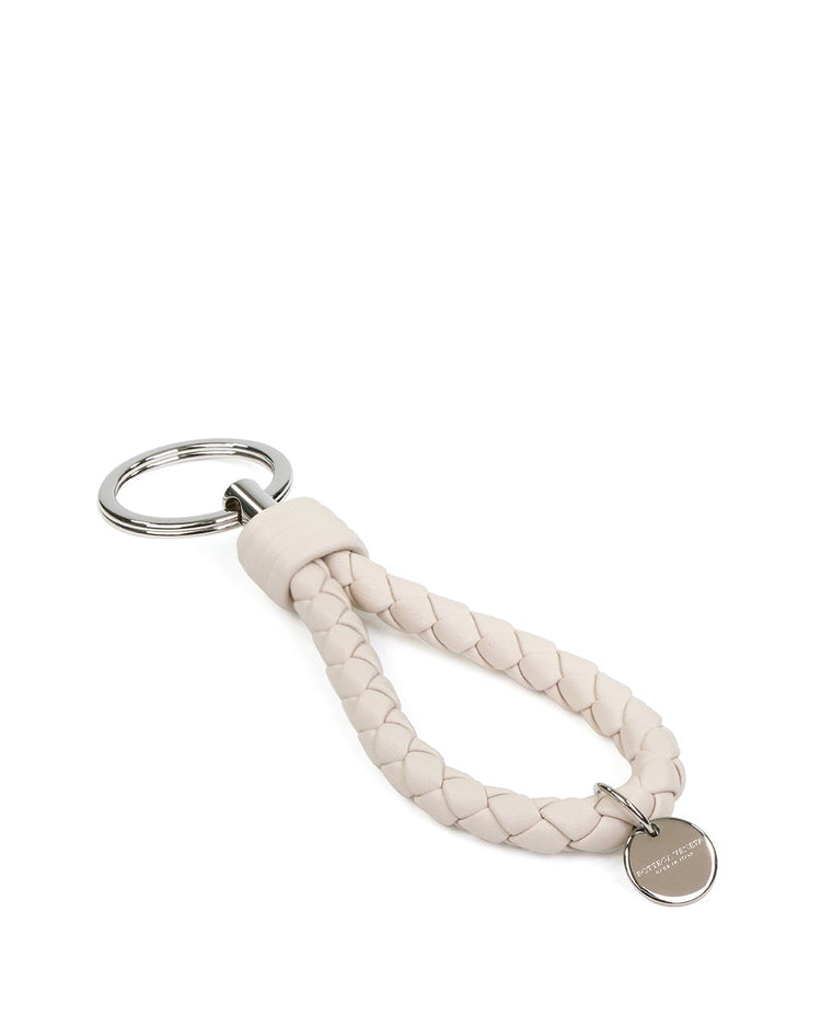 Key Ring in Intrecciato Nappa