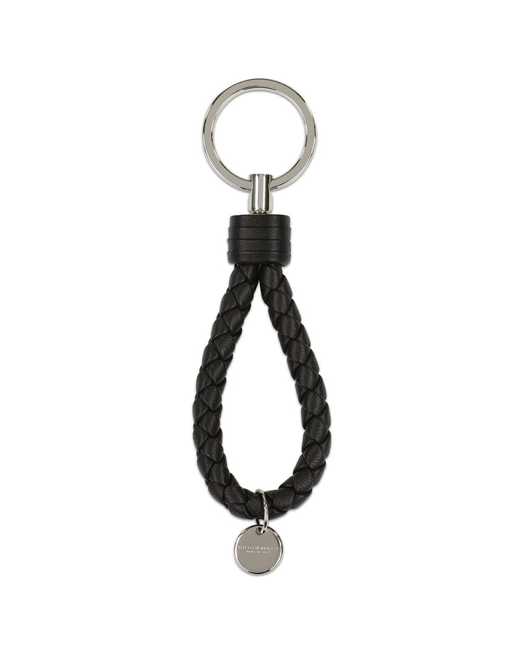 Key Ring in Intrecciato Nappa