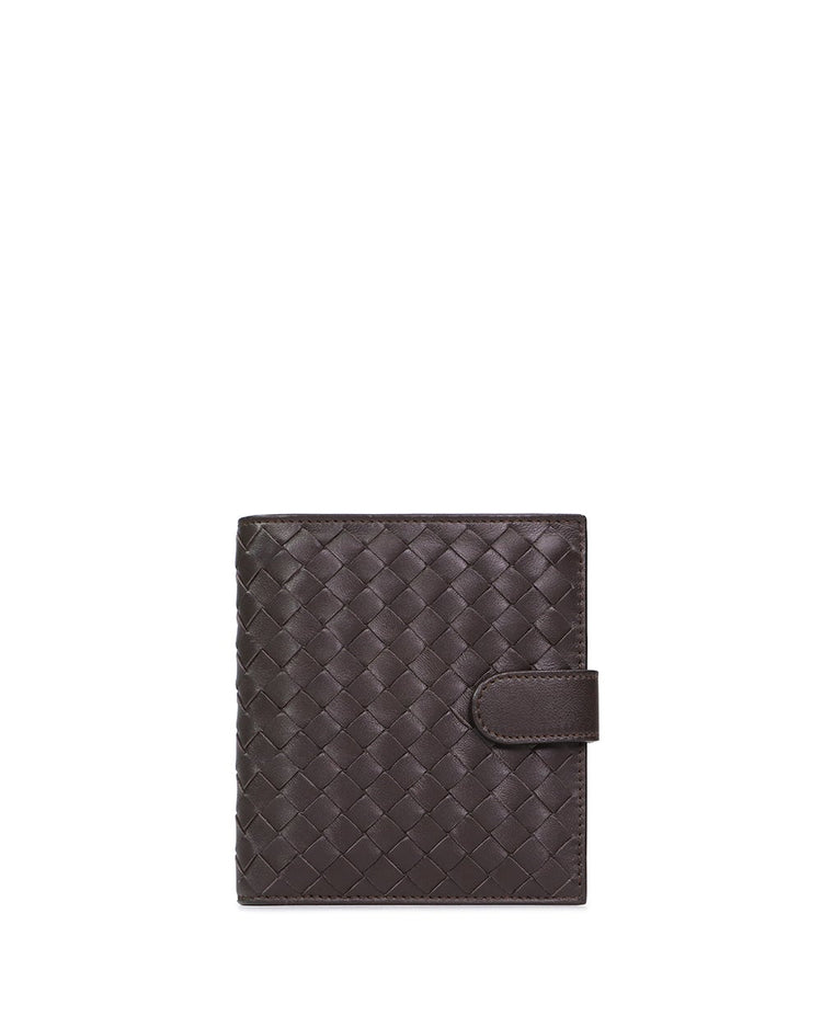 Intrecciato Leather Wallet