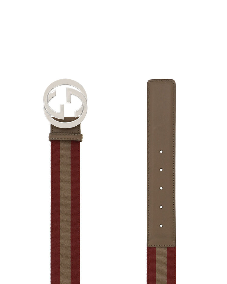 Double G Logo Plate Buckle Belt