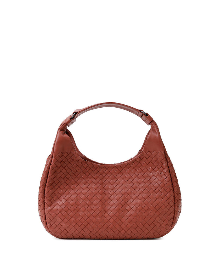 Intrecciato Leather Handbag