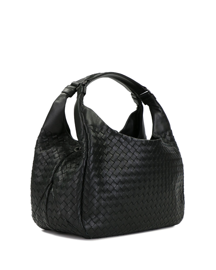 Intrecciato Leather Handbag