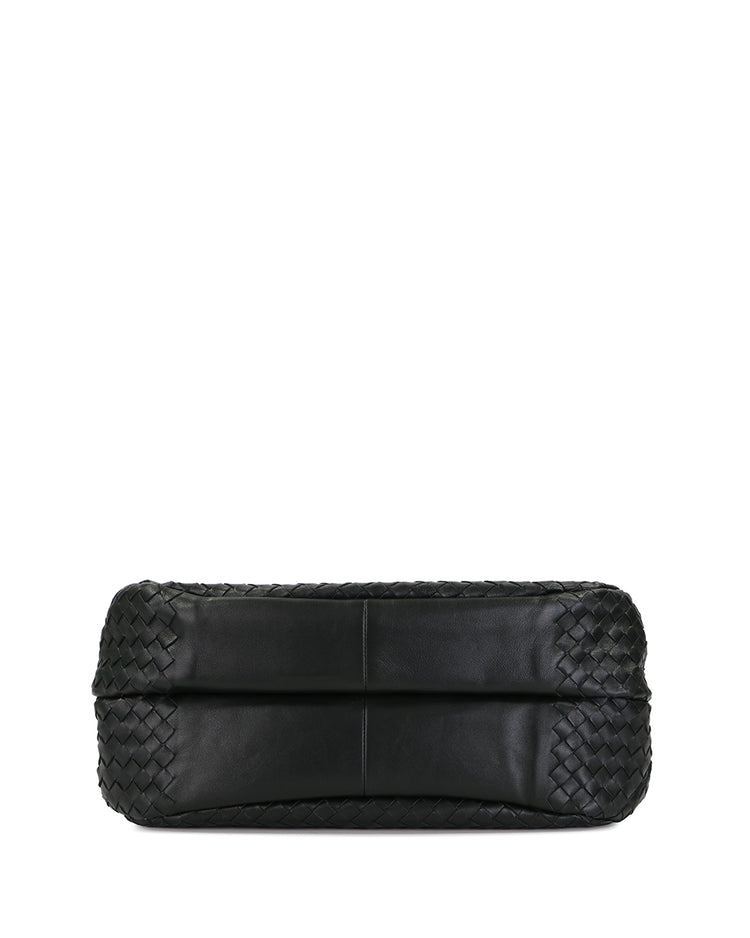 Intrecciato Leather Handbag