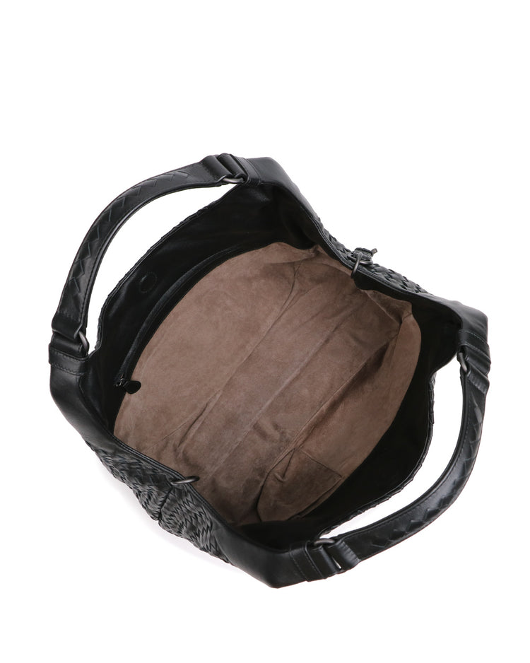 Intrecciato Leather Handbag