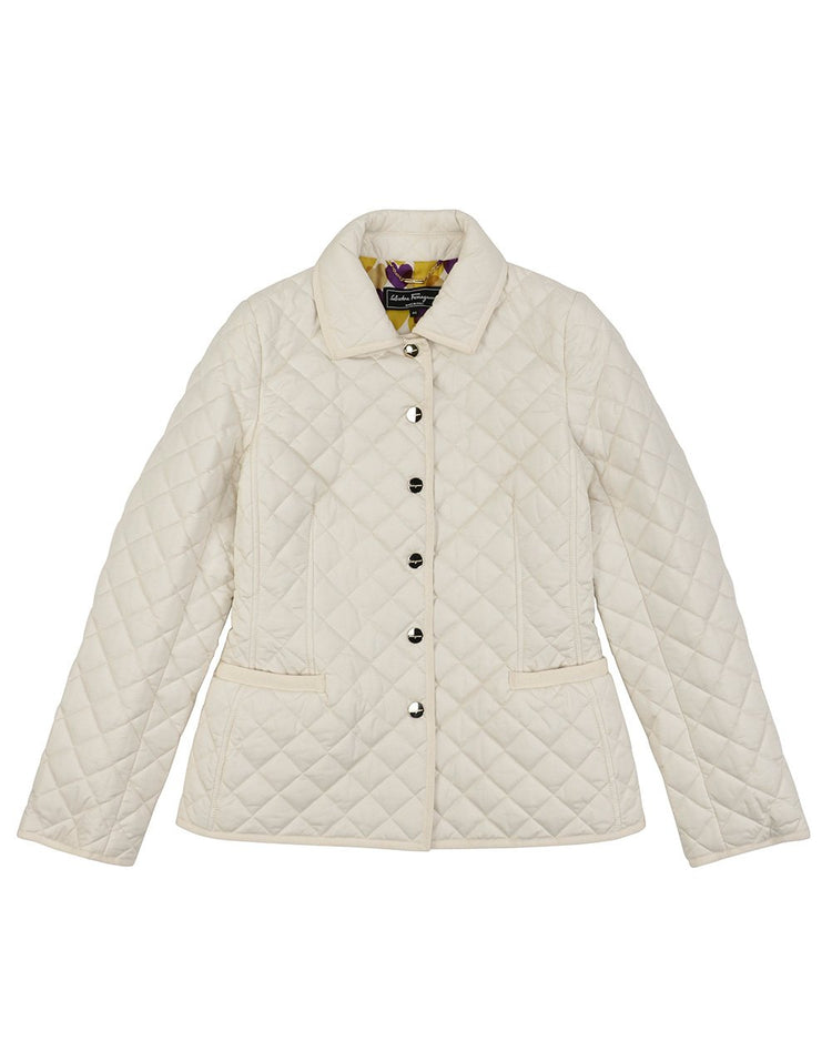Plaid Down Jacket