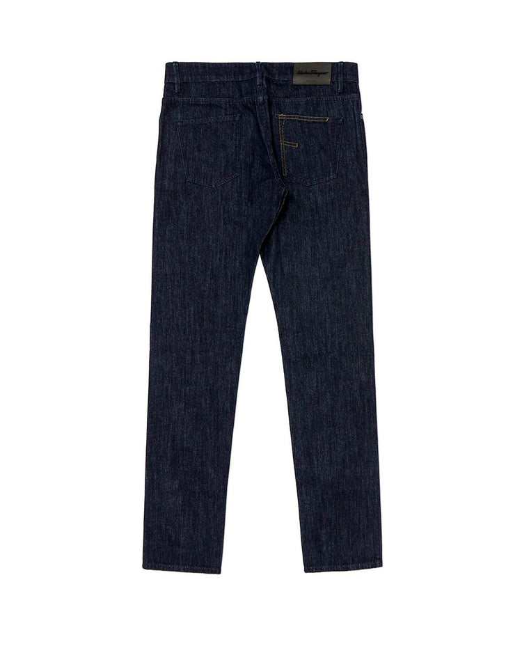 Straight Cotton Jeans