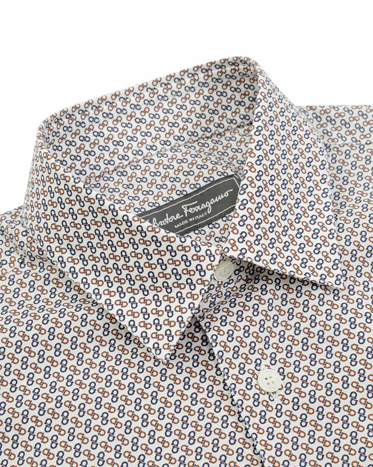 Patterned Long Sleeves Shirt
