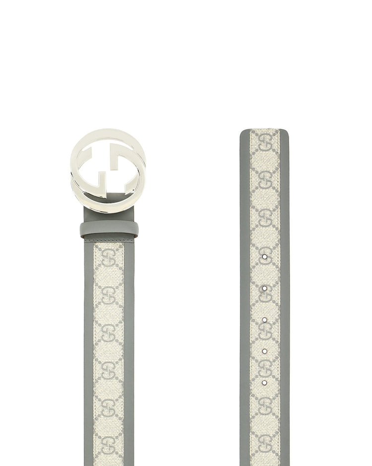 Double G Buckle PVC Belt