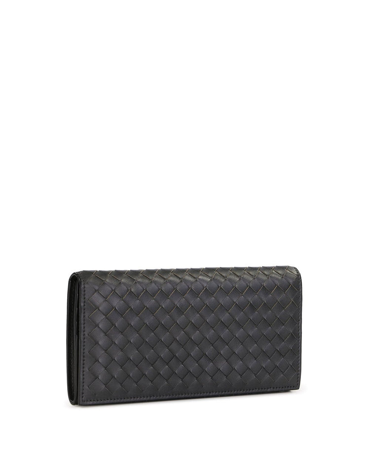 Woven Leather Wallet