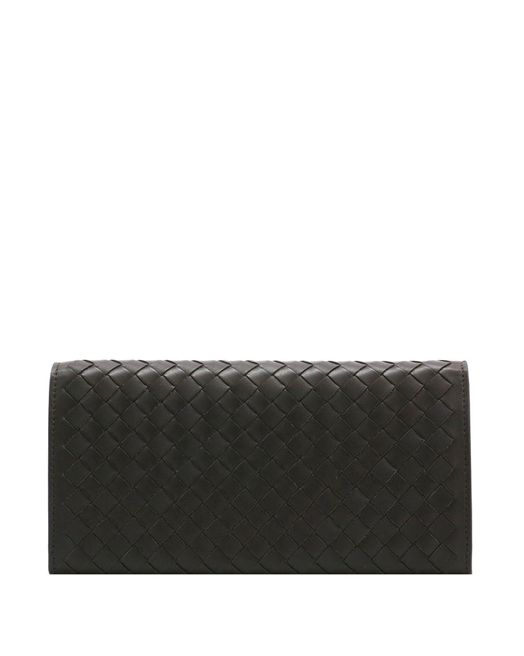 Woven Leather Wallet
