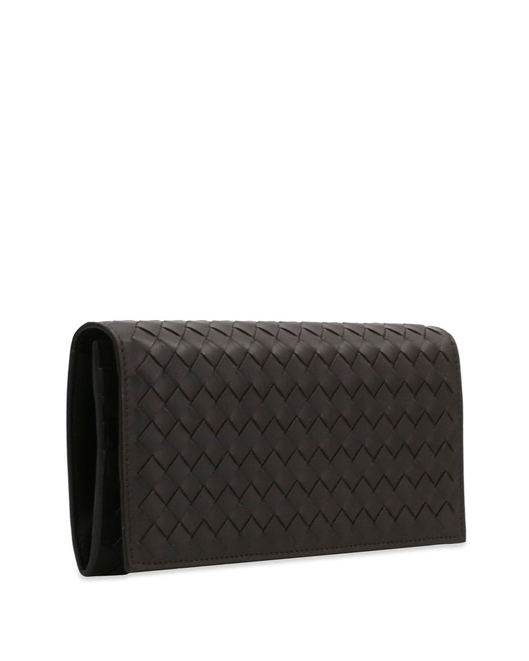 Woven Leather Wallet