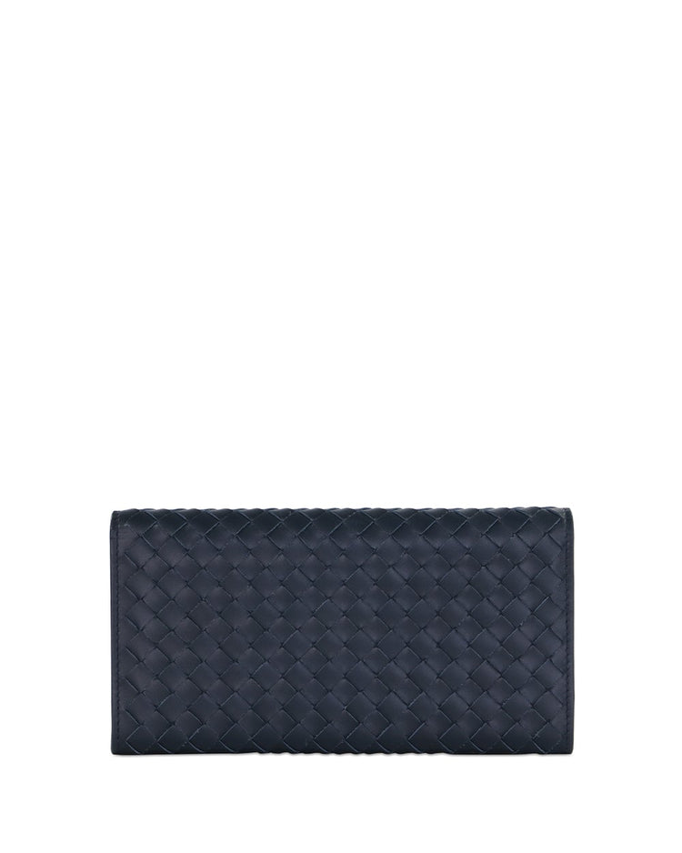 Woven Leather Wallet