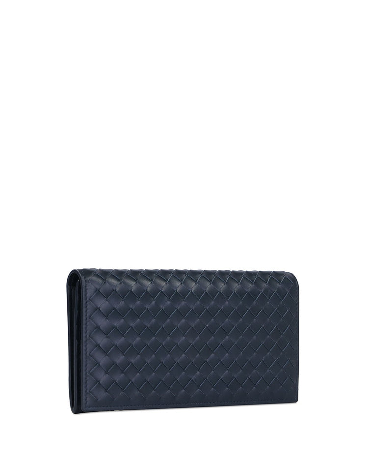 Woven Leather Wallet