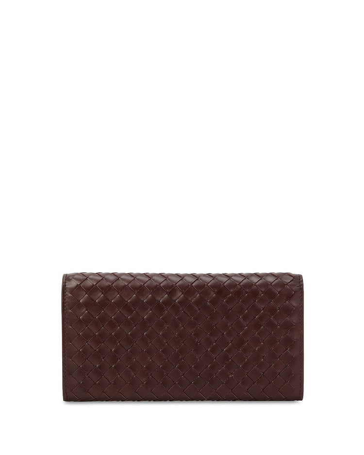 Woven Leather Wallet