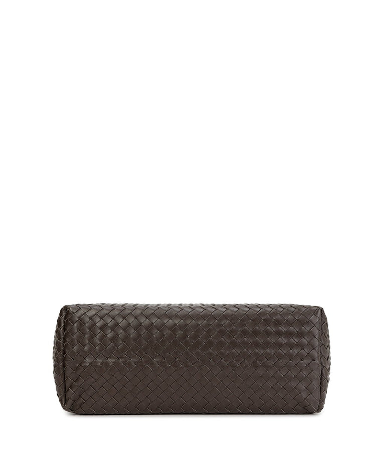 Woven Leather Tote Bag