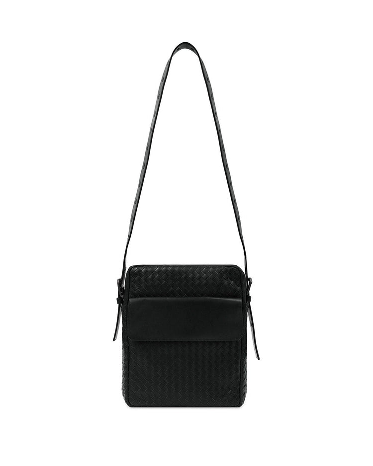 Intrecciato Messenger Bag