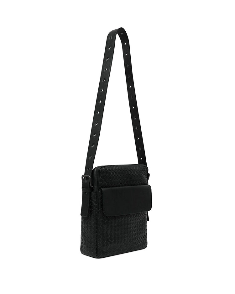Intrecciato Messenger Bag