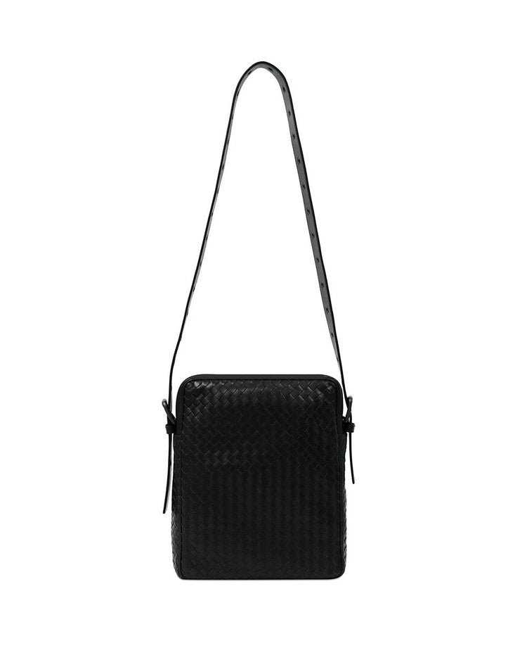 Intrecciato Messenger Bag