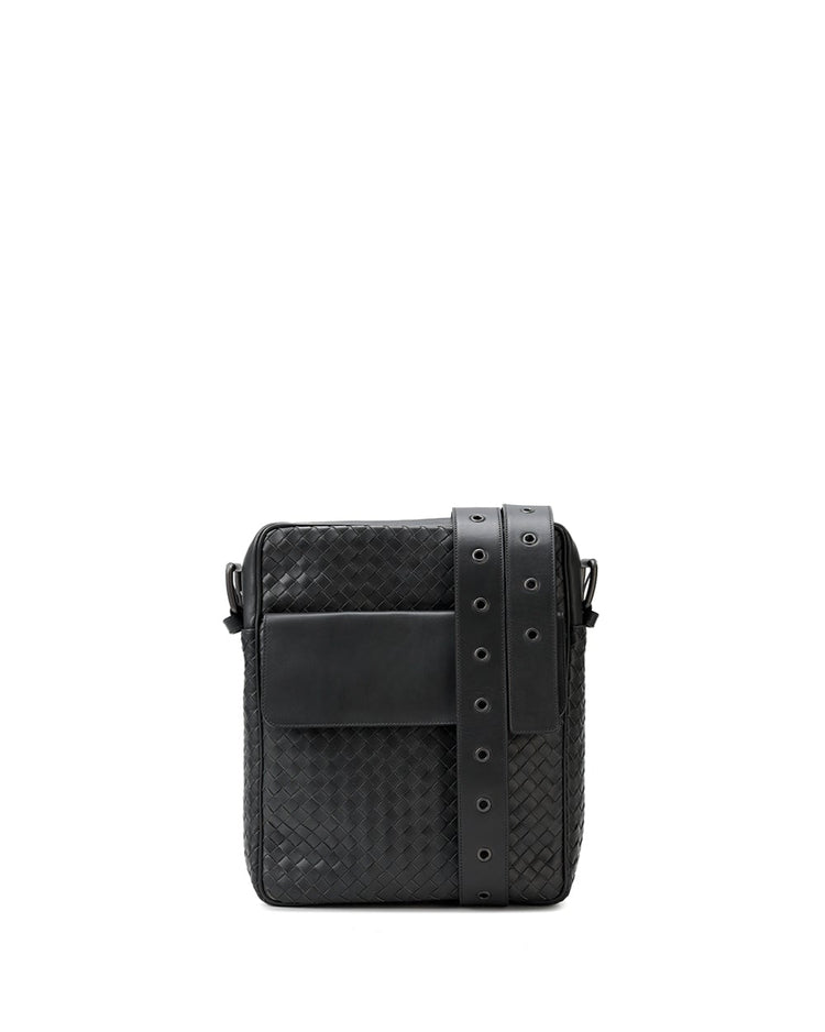 Intrecciato Messenger Bag
