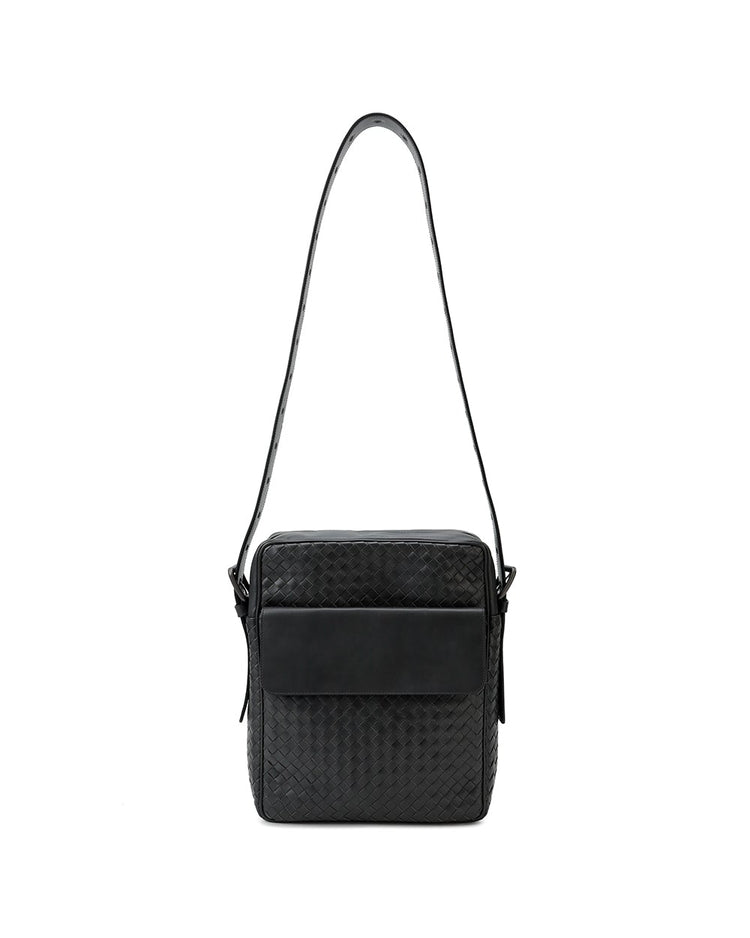 Intrecciato Messenger Bag