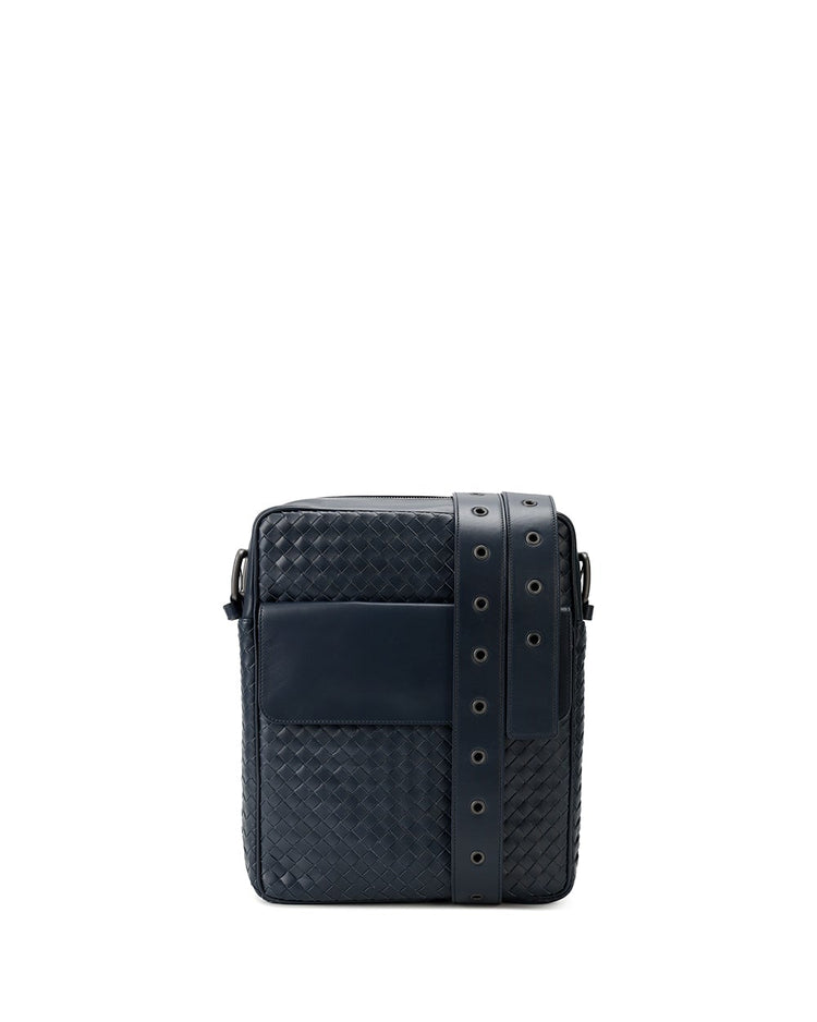 Intrecciato Messenger Bag