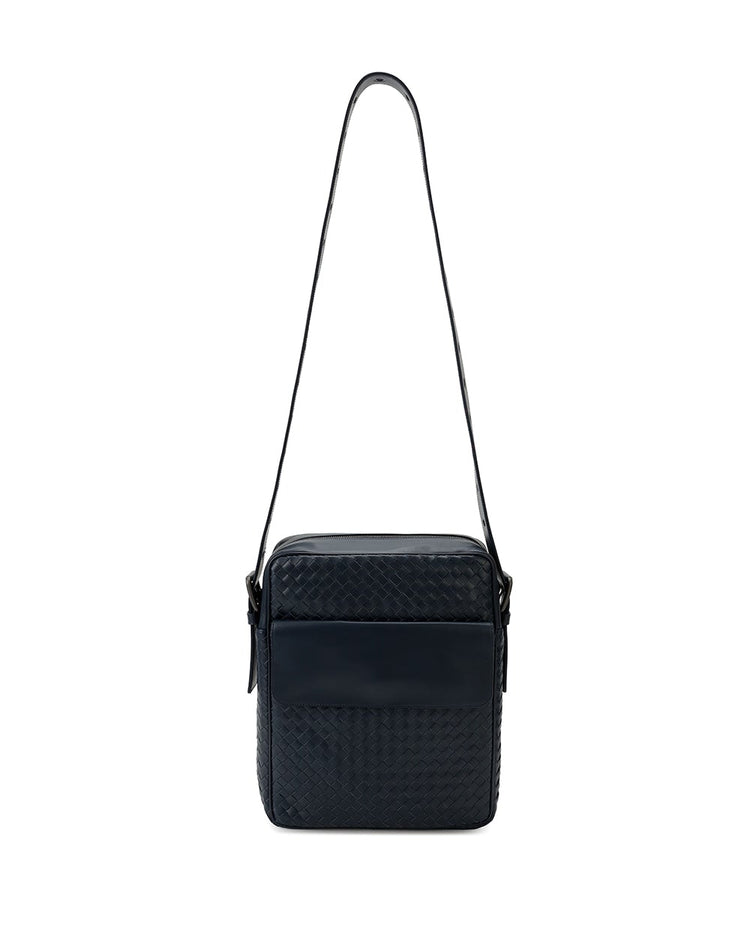 Intrecciato Messenger Bag