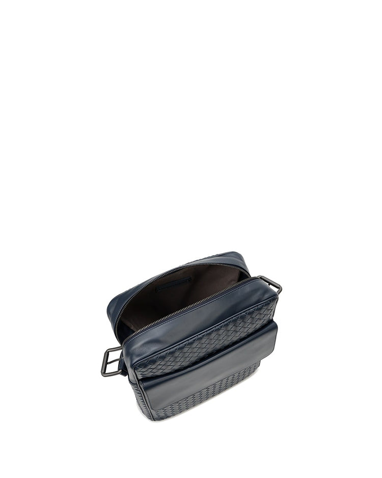 Intrecciato Messenger Bag