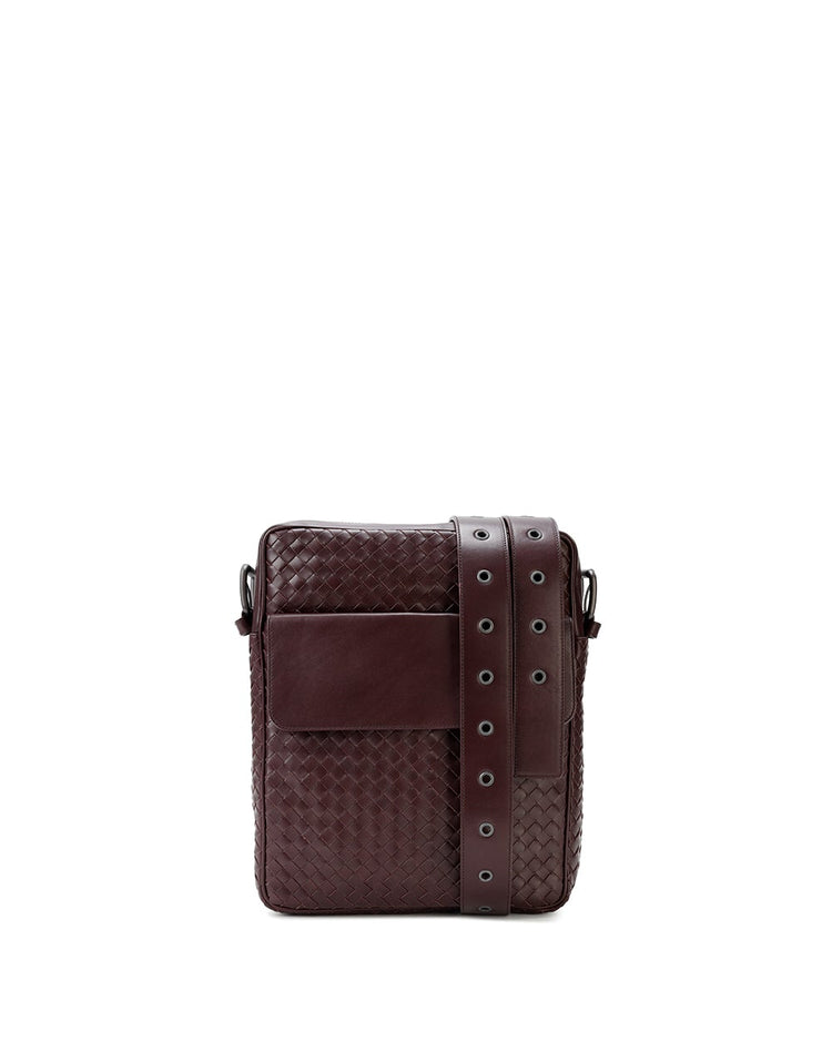 Intrecciato Messenger Bag