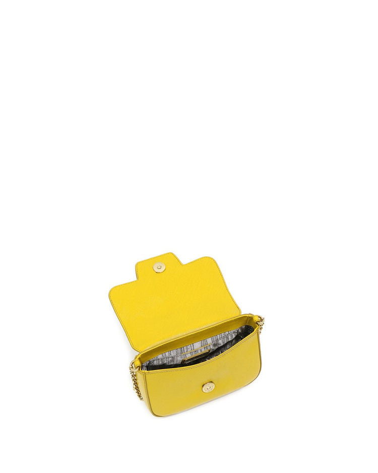 Saffiano Chain Shoulder Bag