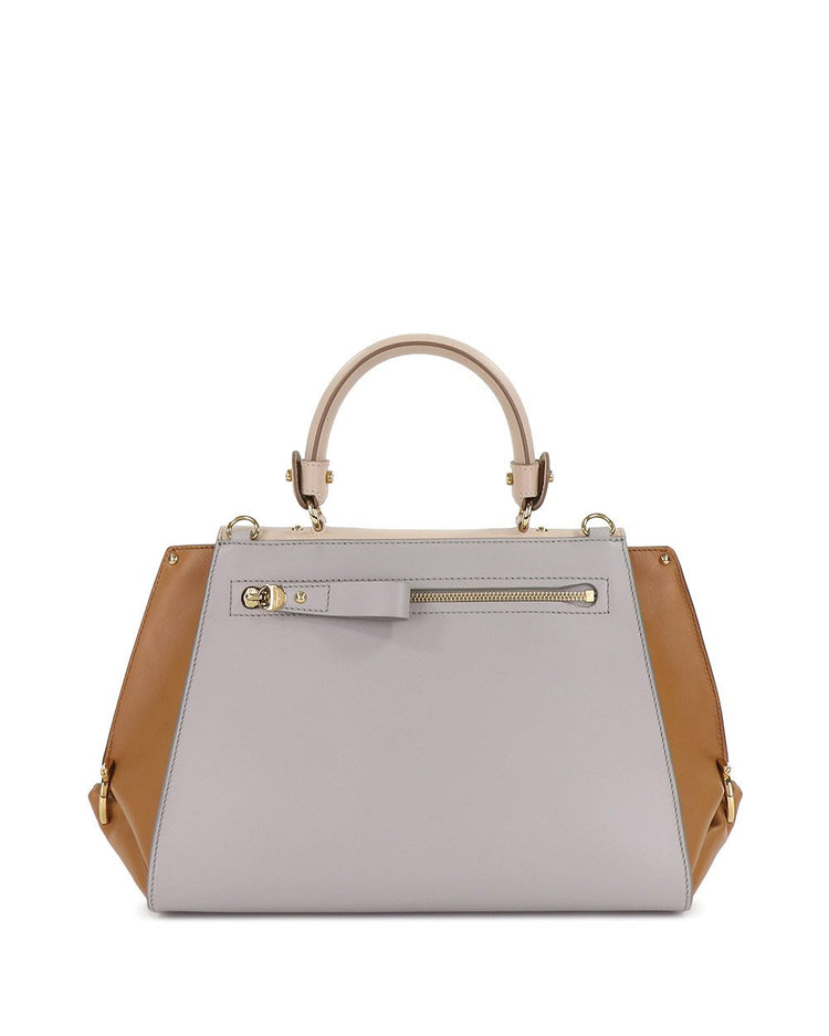 Leather Handle And Handbag