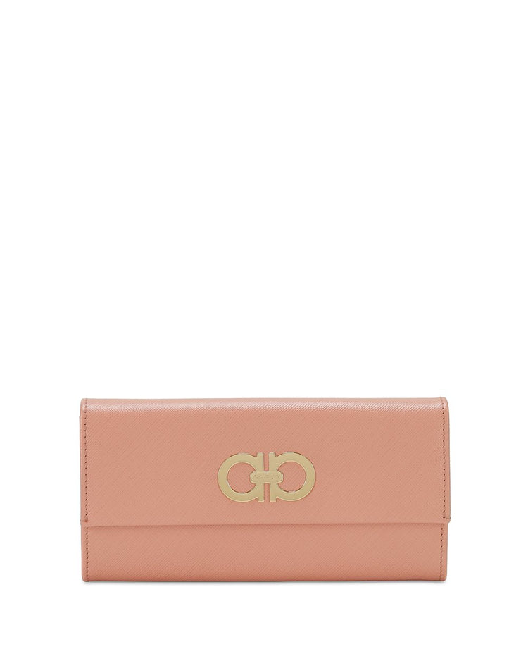 Leather Long Zipper Wallet