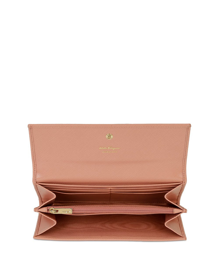 Leather Long Zipper Wallet