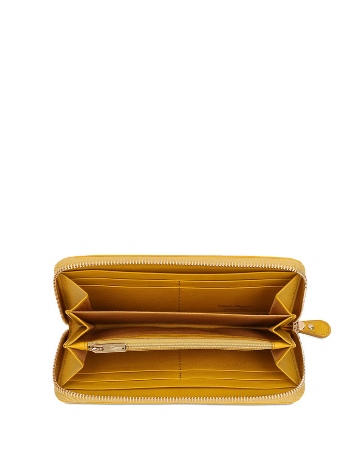 Gancini Zip Around Long Wallet