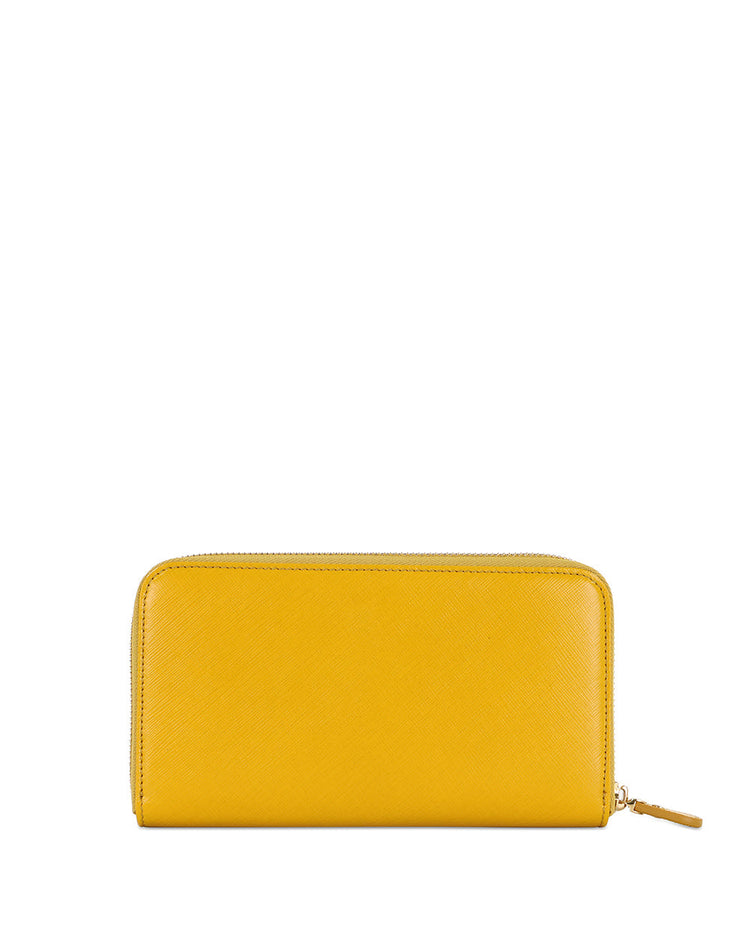 Gancini Zip Around Long Wallet