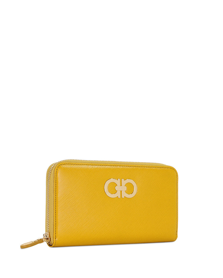 Gancini Zip Around Long Wallet