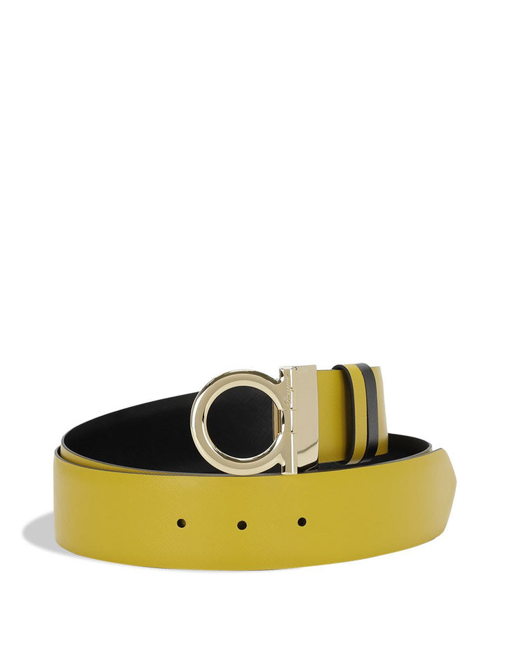 Gancini Double-Sided Buckle Belt