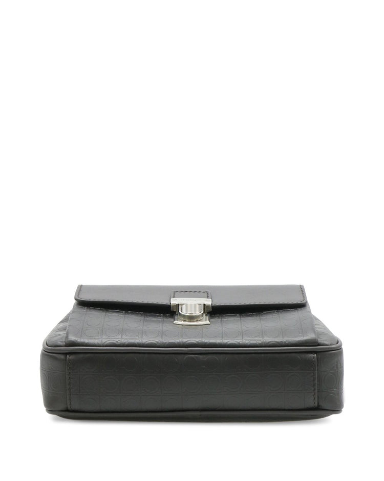 Embossed Leather Clutche Bag