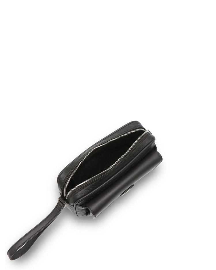Embossed Leather Clutche Bag