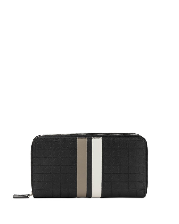 Leather Zipper Wallet